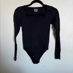 Classic Black Long Sleeve Bodysuit